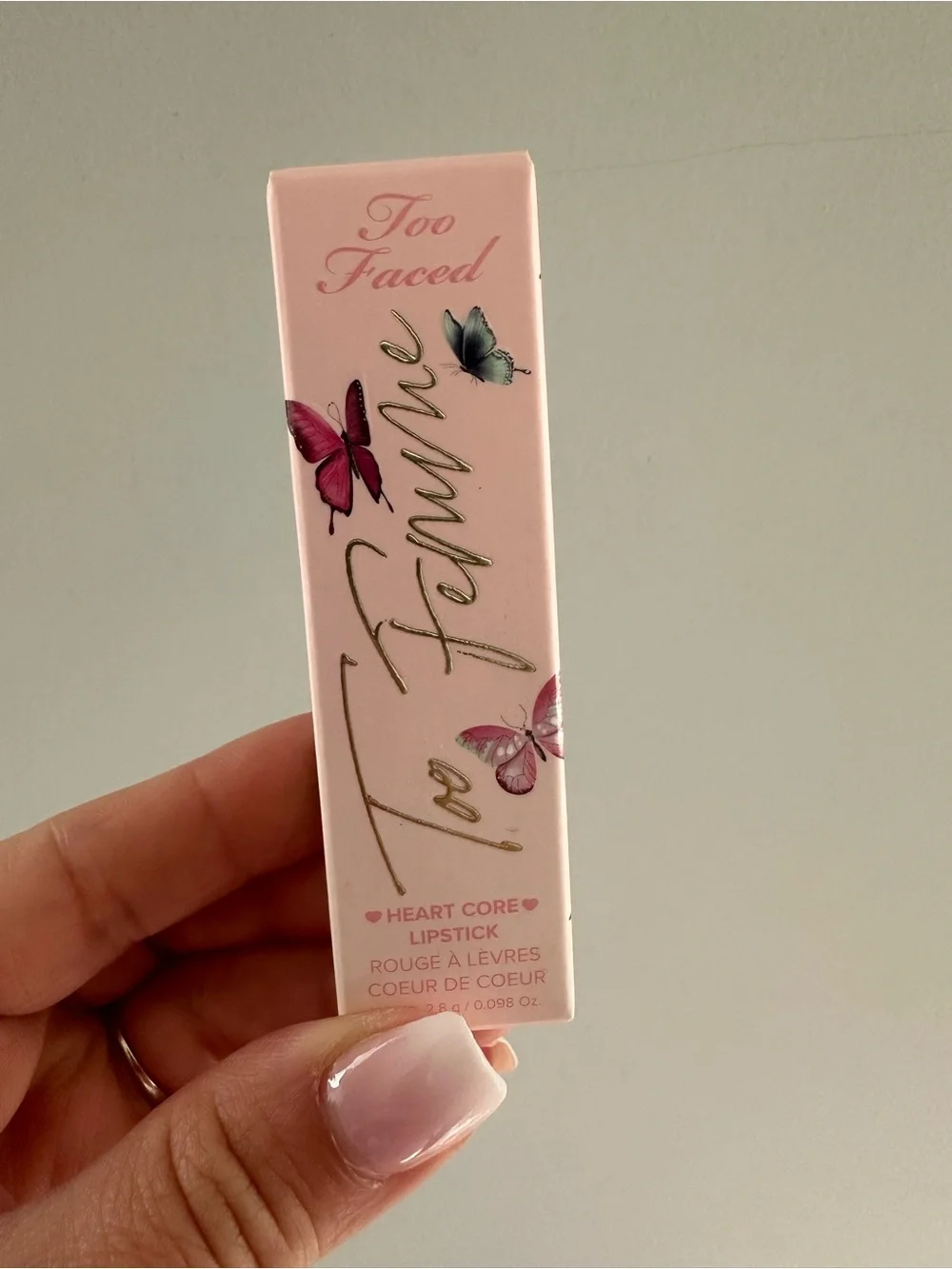 Too Faced Heart Core Lipstick